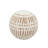 Neutral Modern Line Design Decorative Orb Set of 3-1674155647