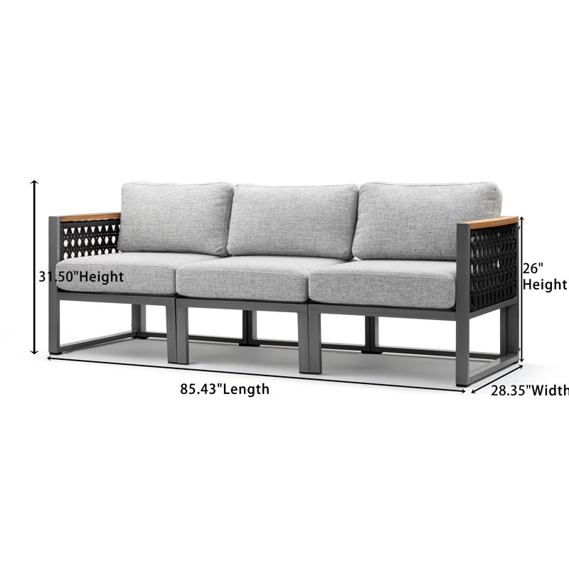 Dovber Upholstered 85.4'' Sofa