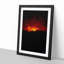 Striking Sunset in Abstract - Framed Print-55730683-55730690