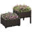 2 Piece Raised Garden Bed with Legs, Self-Watering Planter Box Raised Bed to Grow Flowers, Herbs & Vegetables-506144395