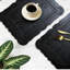 Napperons en similicuir double texture, tapis d'isolation thermique lavables pour la cuisine à domicile-839321400