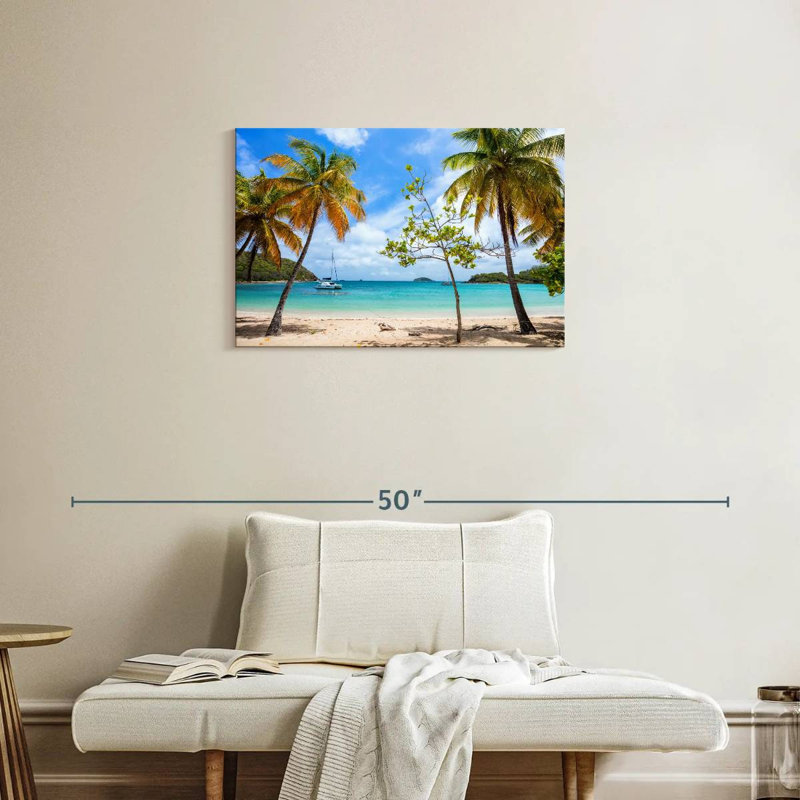 Plage Gillard Mayreau Island, H 20 po x l 30 po