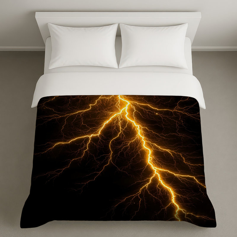 Housses de couette Electric Lightning Bolt, King