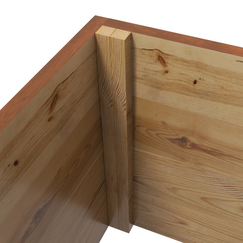 Wood Raised Garden Bed