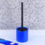 Concrete Cement Bathroom Accessories, 4-Piece Set, Blue-108856485