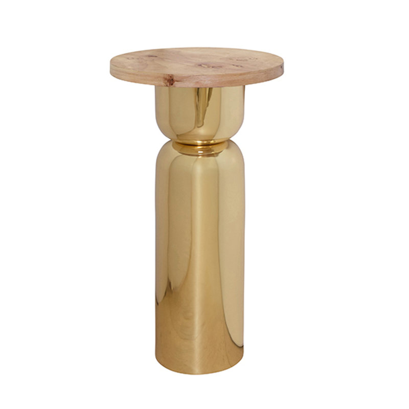 Alina End Table, Brown