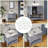 Cavalaire 30 " W Freestanding Standard 1 Single Vanity Bathroom Vanity With Top with Mirror