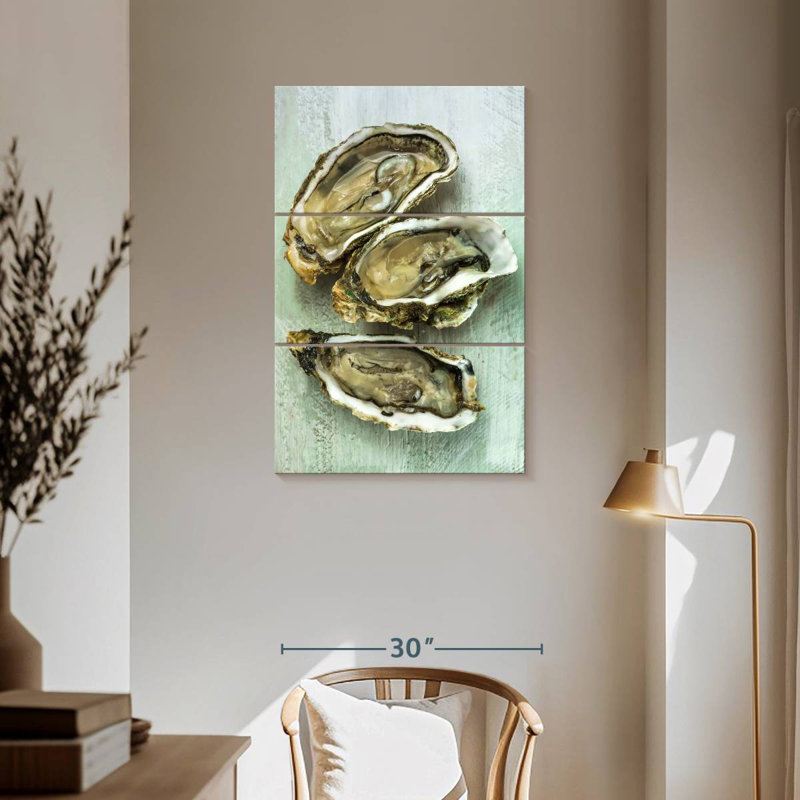 Brampt Oyster Shell, 57" H x 36" W