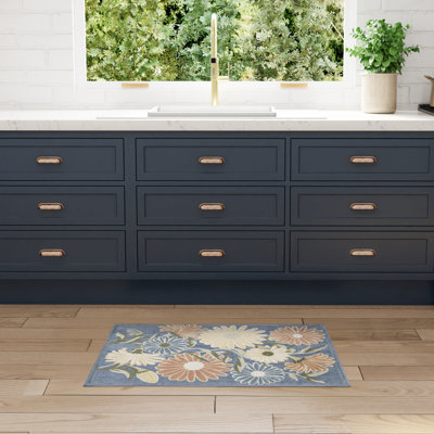 Shila  Blue Sage Outdoor Rug
