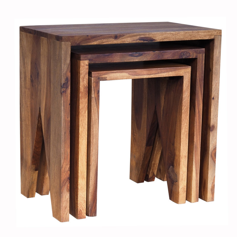 Solid Wood Nesting Tables