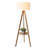 Wood Tripod Floor Lamp