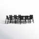 Benston 86.5'' Rectangular 8 - Person Outdoor Dining Set