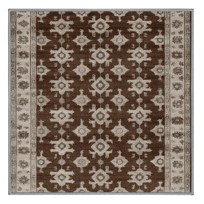 Tapis gris lavable à la machine
