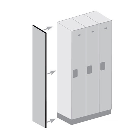 Panneau latéral sans capot incliné, H 76 po x l 18 po x P 0,75 po, Acajou