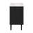 Bron 24" Freestanding Bathroom Vanity in Black Oak with Sink Top-1873258906-1873258904-1873258882