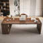 Bureaux en bois massif en L noyer-107934399-107934397