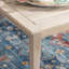 Table basse carrée en bois massif Amina
