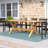 Brewster Rectangular Teak Outdoor Dining Table-28333146