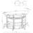 Borlase 63 " L Steel Bar Cabinet-942771528