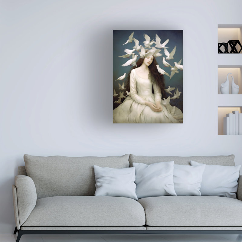 Art sur toile «Bachelo Peace», H 19 po x l 14 po