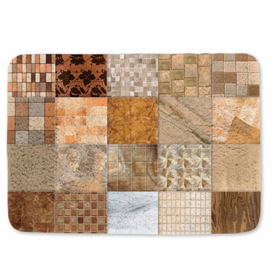 Chulai Microfiber / Microsuede Non-Slip Bath Mat