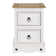 Choe 2 Drawer Compact Bedside Cabinet, Bedside Table, End Table, Corona Design