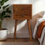 chambre à coucher tables de bout table de chevet moderne table de chevet table de chevet en bois massif