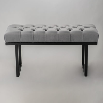 Ersilia Velvet Upholstered Bench