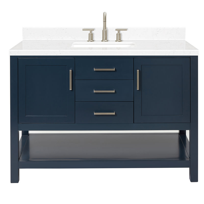 Bayhill 48.25'' W Single Vanity, Midnight Blue