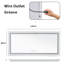 Akkash Flat Wall Mirror-1154893411