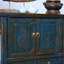 Nouvelle armoire d'entrée en bois massif de style chinois