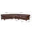 Alton Bay Leather L-Shaped Sectional Right Hand Facing
