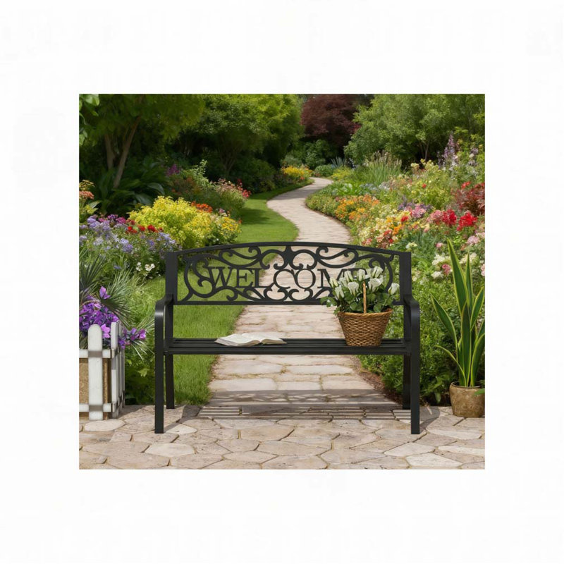 Banc de patio extérieur