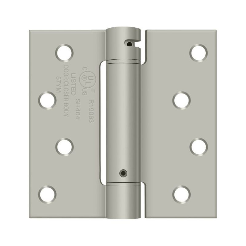 64'' x 64'' Steel Surface Mount Hinge, Brushed Nickel