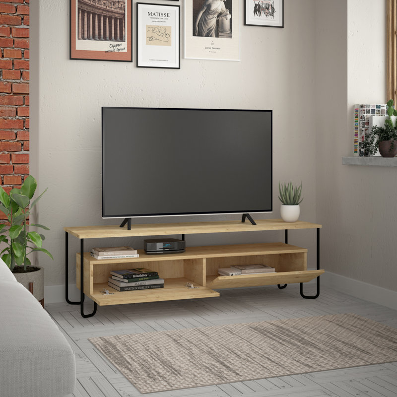 Sariya TV Stand for TVs up to 55", Oak