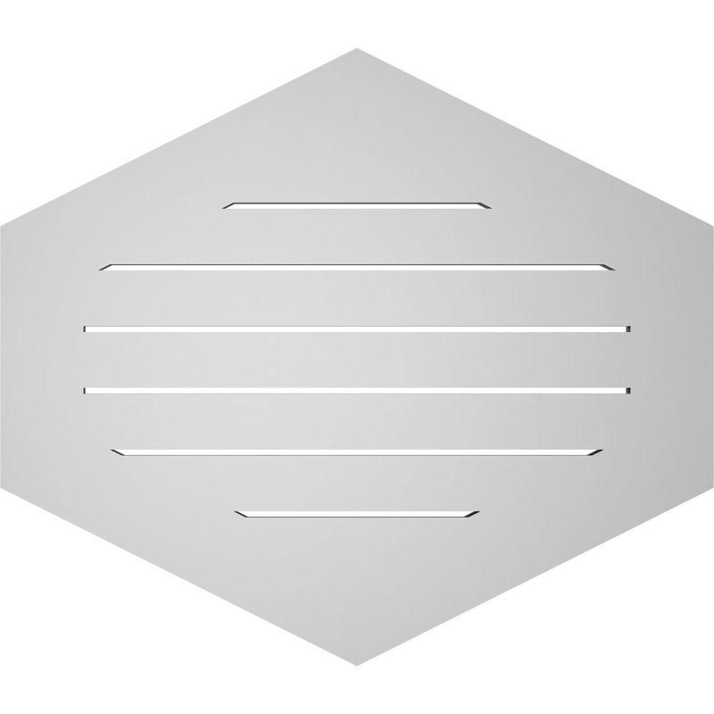 Pente verticale verticale en uréthane 6 pi, 1" H x 30" W x 26" L