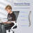 Bleona Office Chair With Flip-Up Armrests Ergonomic Computer Desk Chair Foldable Mesh Task Chair With Wheels Adaptive Lumbar Support Swivel Tilt Comfortable Study Chair For Student-107255634-107255630