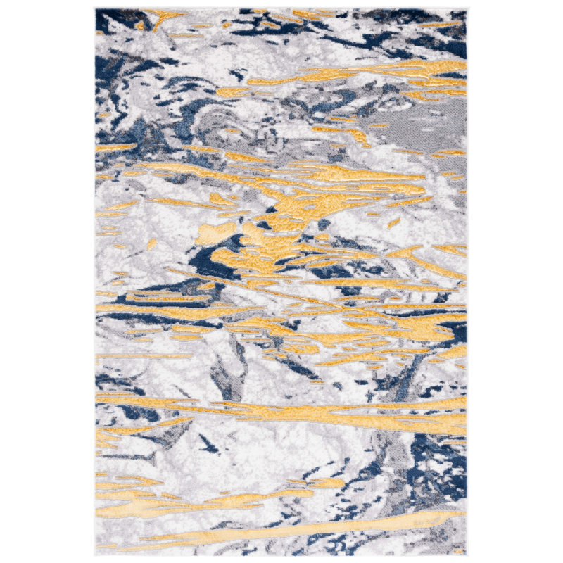 Tapis abstrait Anir Performance Performance, Rectangle 4pi x 6 pi