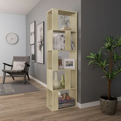 Abderus 159cm H x 45cm W Standard Bookcase
