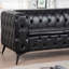 Canapé 3 places à coussin carré amovible de 84,06 po de largeur-979029377