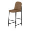 Chaise de bar Revee, fer noir, résistante à l'eau-102361115-111379205