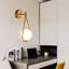 Applique murale en verre Damne