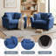 Oversized Armchair Deep Seat Single Sofa Accent Chair With Pillows For Living Room(Set Of 2)-132130913