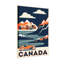 «Scenic & Cityscapes Canada Mountain Village Car Landscape», affiche