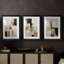 ABSTRACT Series CCCCLXIV - Impression sur mesure encadrée de qualité supérieure - 3 pièces-2125309634-2125309632