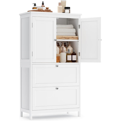 Bathroom Floor Storage Cabinet