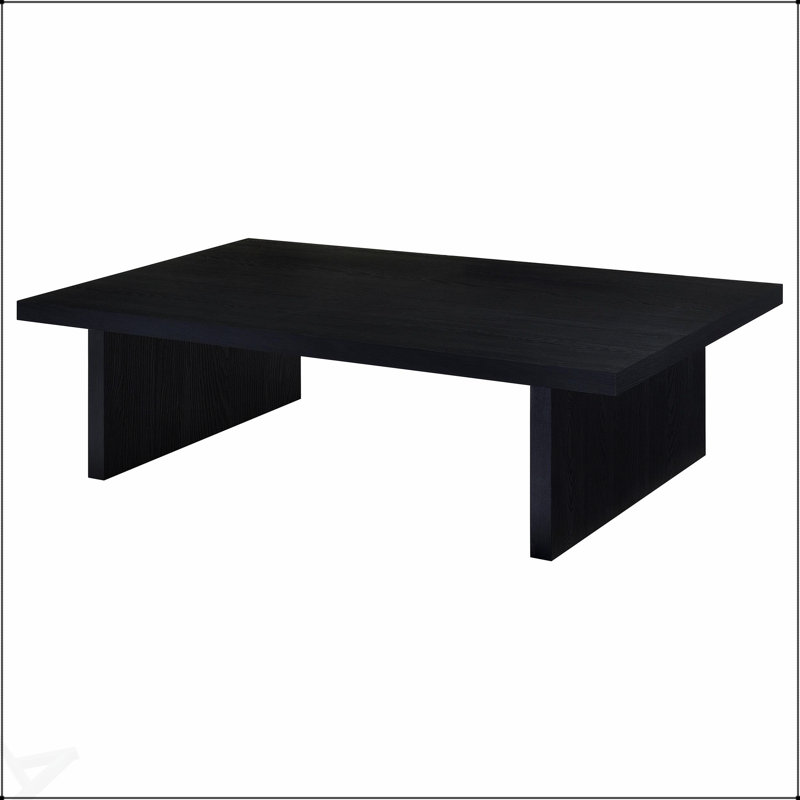 Table basse carrée en stratifié Caroline