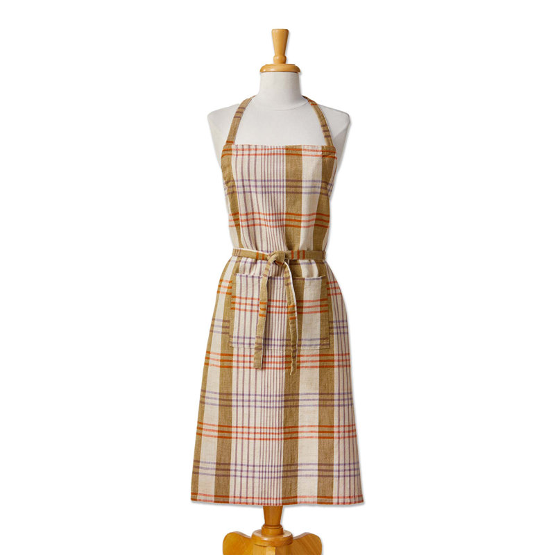 Autumnal Plaid Apron