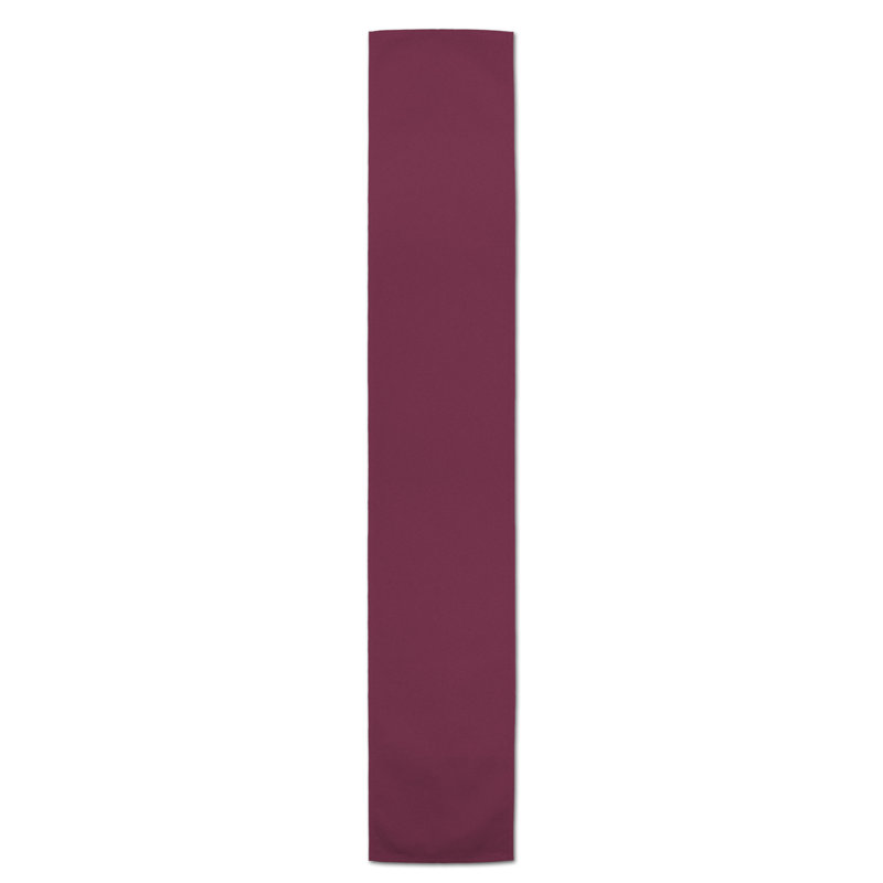 Kral Table Runner, Burgundy, 72" x 16"