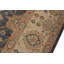 Tapis beige / bleu en laine noué à la main de style oriental rectangulaire 8 pi 1 po x 9 pi 9 po Baccio